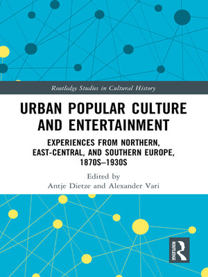 cover image of Urban Popular Culture and Entertainment